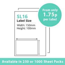 cheap single integragted label sl16