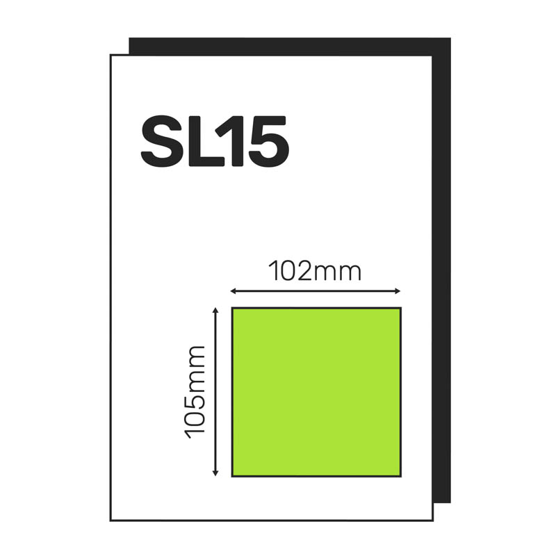 cheap-integrated-delivery-labels-green-sl15