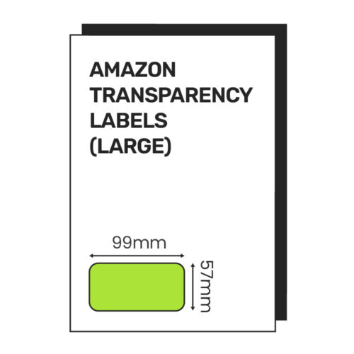 Amazon Transparency Labels - Pickitpackit | Buy Integrated Labels and Forms