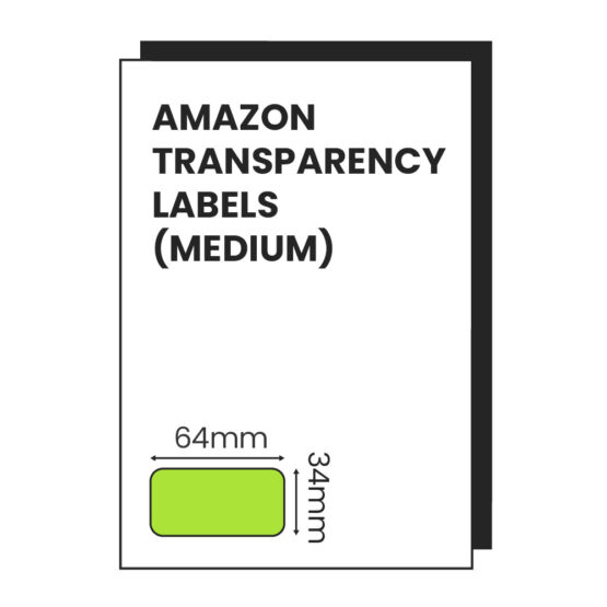 Amazon Transparency Labels - Pickitpackit | Buy Integrated Labels and Forms